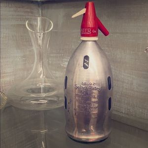 Vintage Seltz-Water Co Seltzer Siphon Bottle